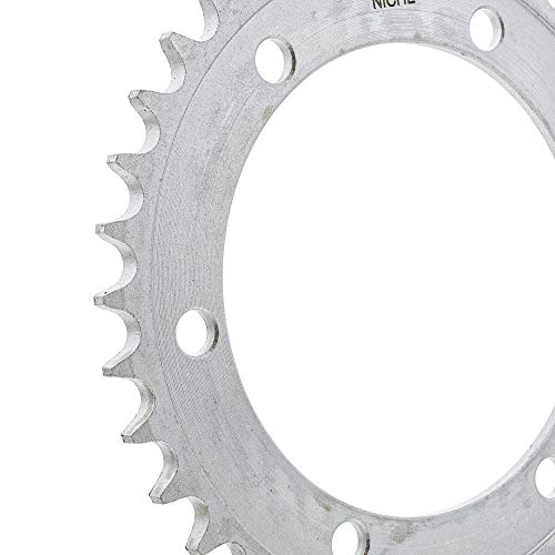 NICHE Drive Sprocket Chain Combo for Honda CBR300R CB300F CBR300RA Front 14 Rear 36 Tooth 520NZ Standard 120 Links - size: Standard Chain