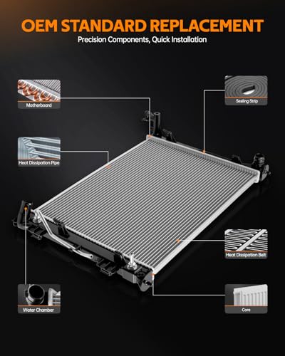 Torchtree Complete Radiator Assembly Fit for 2004-2015 TITAN(2005 GAS ONLY)