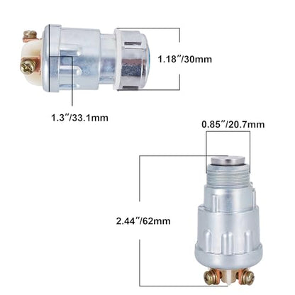 3 Wires Key Ignition Switch