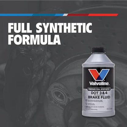Valvoline DOT 3 & 4 Synthetic Brake Fluid, 32 oz - size: 32 fl oz