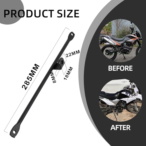 Plastics Fairing Fender Kit for Dirt Bike Hawk 250 - color: Black
