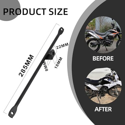 Plastics Fairing Fender Kit for Dirt Bike Hawk 250 - color: Black