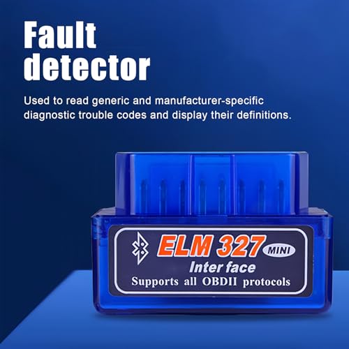 OBD2 Scanner Bluetooth, ELM327 Bluetooth OBD2 Scanner Code Reader