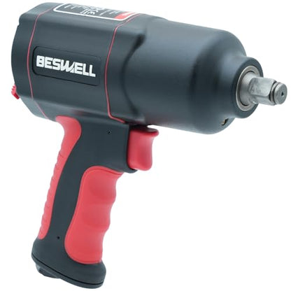 BESWELL® BW-112BN 1/2-Inch Air Impact Wrench with 1180 Ft-Lbs Max Torque