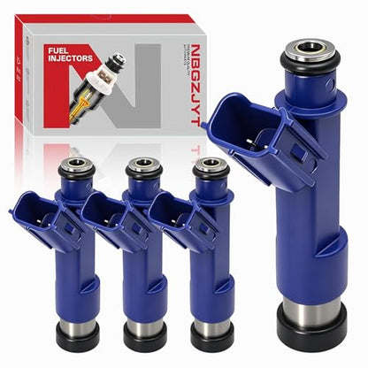 Set of 4 Fuel Injectors 232500D050 Compatible with Pontiac Toyota - size: 232500D050