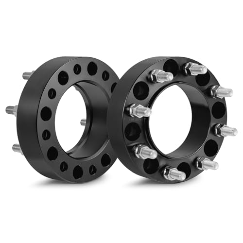 Wheel Spacers 2inch, 8x170mm, CB 125mm Compatible with 2003-2025 F250 F350 Super Duty (with Inner Lip/Hub-Centric)