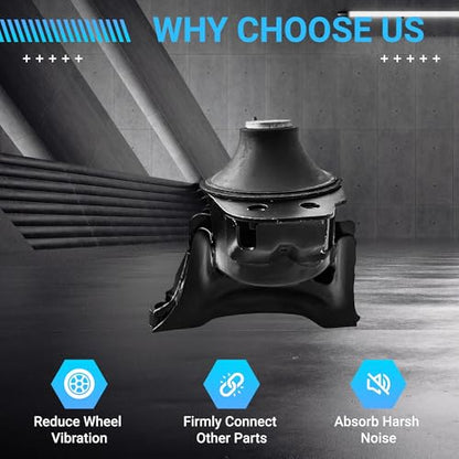 Front & Rear Engine Mount Kit Motor Mount - size: For 2006-2011 Honda Civic Coupe
