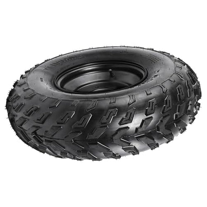 10'' ATV Wheels Tire Rim, 23x7-10 Iron & Rubber Tire with Rim Wheel for ATVs Go Karts - Front or Rear Tubeless Wheel (1 pack)