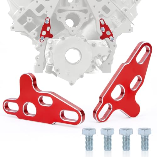 PSLER 2pcs Oil Pump Alignment Tool Kit for Gen V GM LT1 LT4 LT5 L83 L86 L87 - color: red