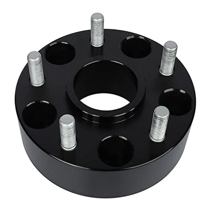 BRTEC 2in 5x127mm 5x5 Wheel Spacers 5 Lug Wheel Adapters 1/2X20 & 71.5 mm Hub Bore Hubcentric Spacers for Jeep Wrangler JK Grand Cherokee WJ Commander XK 4pcs - color: 2inch-4pcs-C