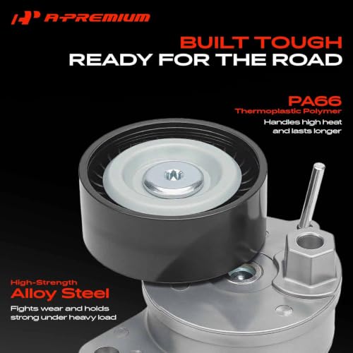 A-Premium Belt Tensioner Assembly with Pulley Compatible with Mercedes-Benz - style: 39212