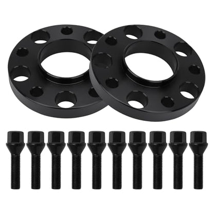 IRONTEK 20mm Wheel Spacers 5x120mm(72.56mm Hub Bore M12x1.5 Studs) Fit for BMW 1 Series M 2011/118i 2012-2013/120i 2005-2012/318i 1998-1999/525i 1989-2010 Real Forged Spacers 2PCS - color: 5x4.75 inch-2PCS