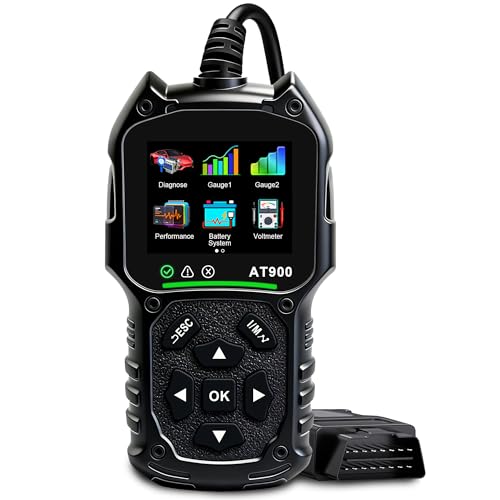 OBDII Scanner Car Engine Fault Code Reader Diagnostic Vehicle Scan Tool - color: AT900 Universal OBD II Scanner