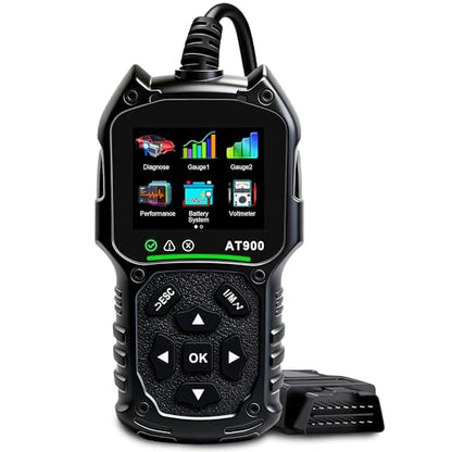 OBDII Scanner Car Engine Fault Code Reader Diagnostic Vehicle Scan Tool - color: AT900 Universal OBD II Scanner