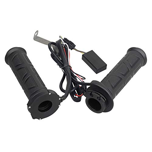 NTHREEAUTO Universal 7/8'' Heated Grips Motorcycle Handlebar Grip Compatible with Harley Honda Kawasaki Yamaha Dirt Bike ATV