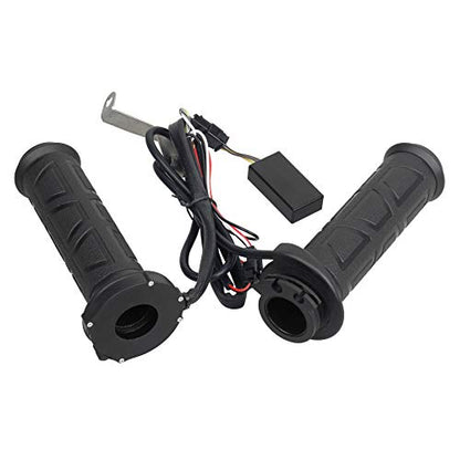 NTHREEAUTO Universal 7/8'' Heated Grips Motorcycle Handlebar Grip Compatible with Harley Honda Kawasaki Yamaha Dirt Bike ATV