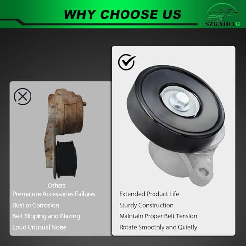 38156 Belt Tensioner Assembly with Pulley for:-Chevy Tracker 99-03 - size: 38156