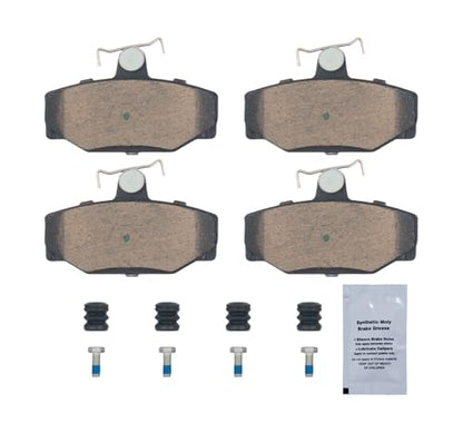 HUSCH Rear Ceramic Brake Pads Kit Fit For Volvo 940 1991-1995 - size: D391-7279