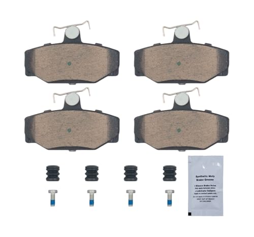 HUSCH Rear Ceramic Brake Pads Kit Fit For Volvo 940 1991-1995 - size: D391-7279