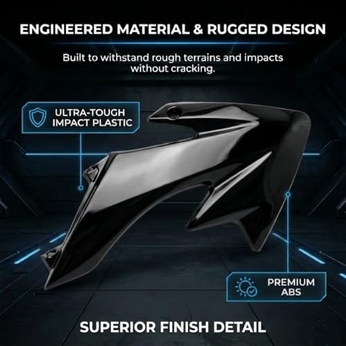 Plastic Kit Fender for CRF XR 50 CRF50 XR50 SSR 110 SSR 125 70cc Electric Dirt Pit Bike, Side Covers Body Fairing Protector Universal for Most Pit Bike MX 650 MX650 Needs to Be Modified