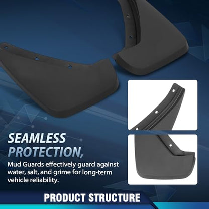 PIT66 Mud Flaps Fit Volvo XC40 2017-2021 Front & Rear Splash Guards 4PCS - size: Fit Volvo XC40 2017-2021