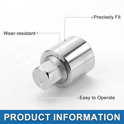 Car Wheel Lock Lugnut Type U Anti-theft Screw Nut Removal Key Socket for Land Rover Range Rover Evoque Freelander - style: Type U