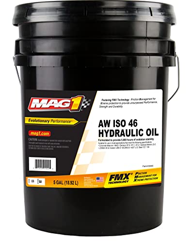 MAG 1 00465 AW ISO 46 Hydraulic Oil - 5 Gallon - size: 5 Gallon