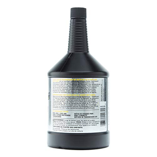 Red Line 42704 80W Synthetic Motorcycle Gear Oil with Shockproof - 1 Quart