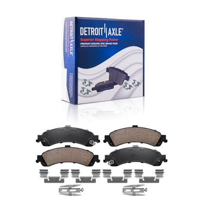 Detroit Axle - Brake Kit for Chevy GMC Silverado Sierra Avalanche 1500 - size: 8PR50776/KIT
