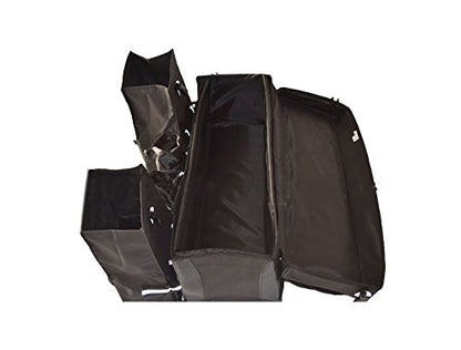 OHMOTOR ATV Cargo Bag Rear Rack Gear Bag Made of 600D Waterproof Fabric - color: Black