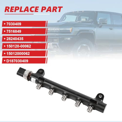 1Pc 7030409 Fuel Common Rail Fits For D24 2.4L Diesel Engines
