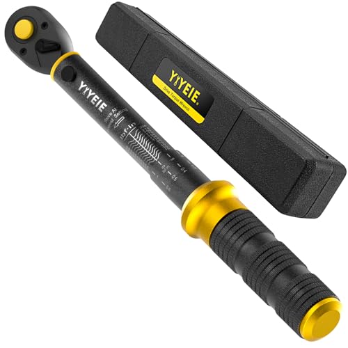 YIYEIE Upgrade 1/4" Drive Torque Wrench, 10-230 in.lb (1.1-26 Nm) - size: 1/4″ 1 PC