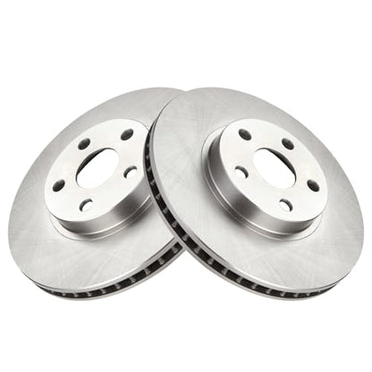 TRQ Front and Rear Ceramic Brake Pad and Rotor Set - style: BKA11257