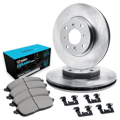 R1 Concepts Front Brake Kit Fits 2018-2022 Nissan Kicks - size: 1EB.67042.42| 10.2" Front