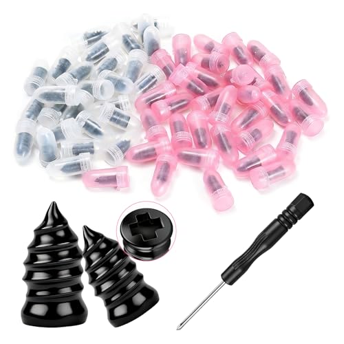 40 pcs Tire Plugs Kit, for Quick DIY Vacuum Tire Repair on Cars, Motorcycles, Trucks, and Bicycles (Black)