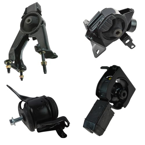 TRQ Engine Motor Transmission Mount Front Rear Kit Set of 4 - style: MTA32771