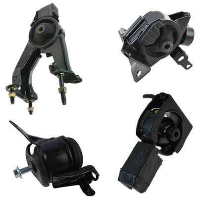 TRQ Engine Motor Transmission Mount Front Rear Kit Set of 4 - style: MTA32771