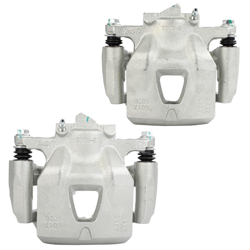 SCITOO 19B1974A 19B1975A Front Left & Right Brake Calipers With Bracket - size: Front[19B1974A & 19B1975A]
