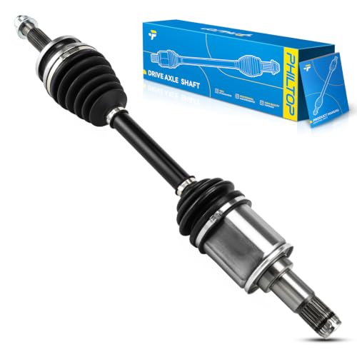 PHILTOP Front Left CV Axle for 2006-2008 RAV4 2.4L 4WD, 2009-2012 RAV4 2.5L 4WD, 665295 CV Axle Shaft 1 PCS - size: RAV4 2006-2012 Front Left