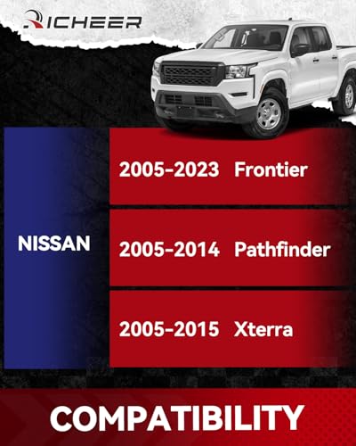 Richeer 2 inch 6x4.5 Hub Centric Wheel Spacers for 2005-2023 Frontier - size: Thickness: 2 inch