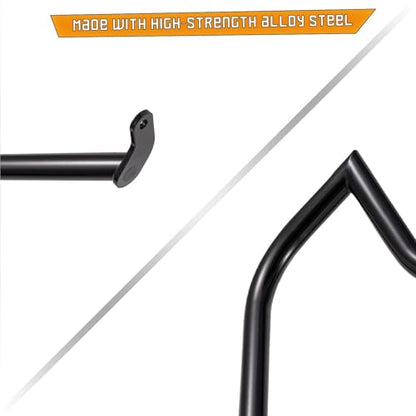 Kinglemc Crash Bar Engine Guard for Harley Softail(Gloss Black-B) - color: Gloss Black-B