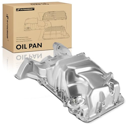 A-Premium Engine Oil Pan Sump with Drain Plug