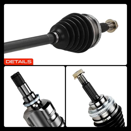 A-Premium Front CV Axle Shaft Assembly - style: Front Driver and Passenger Side