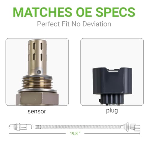 O2 Oxygen Sensor 250-241108 Downstream Compatible with Nissan Altima 2013-2014, Murano 2012-2014, Pathfinder NV200 Quest & Infiniti QX60, JX35 & Chevrolet City Express # 226A01HC0A 250241108 24466 - size: 250-241108