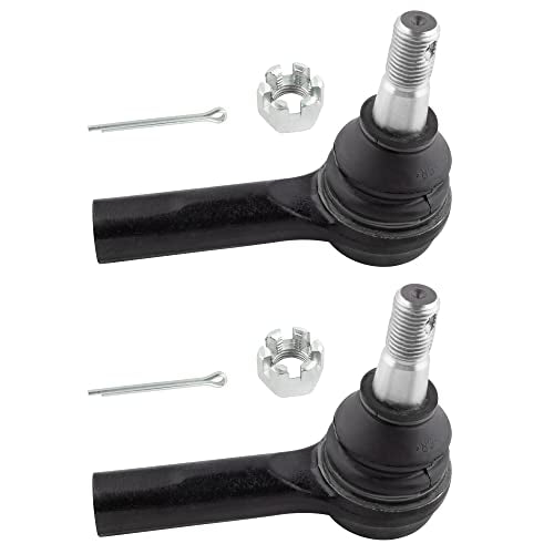 BOXI 6pc Complete Suspension Kit Tie Rod Ends + Sway Bars Fit for Infiniti QX4 1997-2003 / for Nissan Pathfinder 1996-2004 / K90659 ES3466 EV396