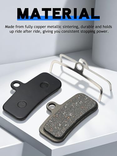 JFG RACING Electric Dirt Bike Front & Rear Brake Pads for Surron LBX,2 Pcs - color: Grey, size: 2