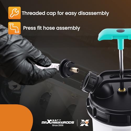 maXpeedingrods 2.5 Gallon/9.5L Manual Fluid Extractor, Oil Extractor Pump - size: 9.5L,Manual
