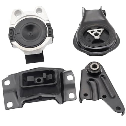Engine Motor and Transmission Mount Kit, Compatible with 2006-2010 Mazda 5 - size: 2004-2010 Mazda 3/5 2.0L/2.3L