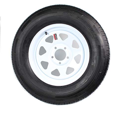 eCustomrim Radial Trailer Tire Rim Assembly ST205/75R15 Load Range C 5 Lug