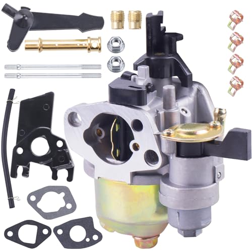 High Performance Predator 212 Carburetor Main Jet Performance Parts Kit fit for Coleman CT200U CT200U-EX BT200X KT196 GX160 GX200 Carb 196cc 6.5 Hp Engine Mini Bike Go Kart - color: metallic, size: With carburetor